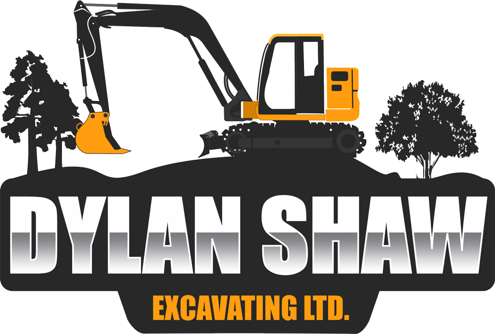 Dylan Shaw Excavating logo, excavator operator for hire in Port Hardy Port McNeill North Vancouver Island